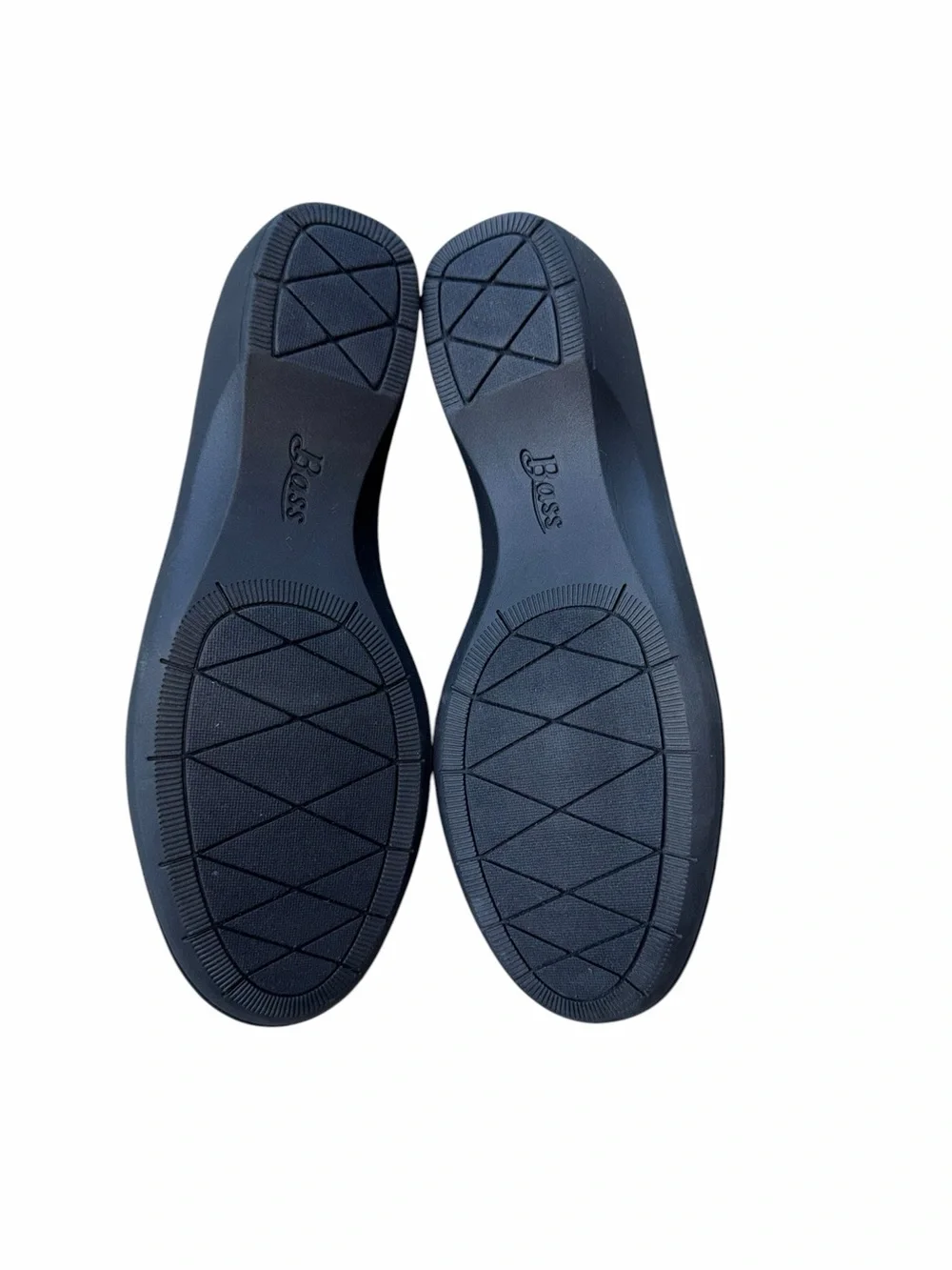 Bass Gray Knit Wedge Slip-On Shoe Size 8